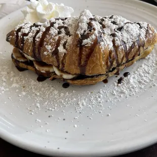 Banana croissant