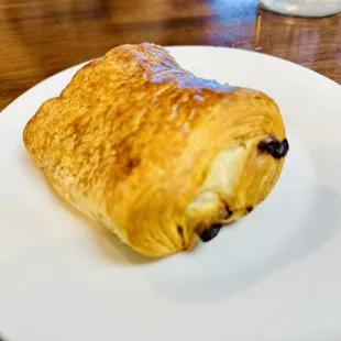 a pastry on a plate