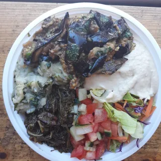 Grilled Eggplant Bowl