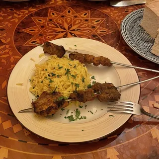 Shish Kabob of Marrakesh LAMB a la Carte