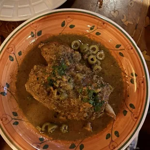 Tagine of Chicken Lemon and Olives