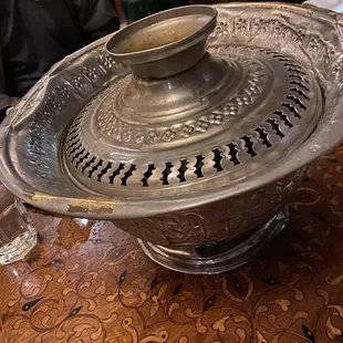 The traditional hand wash equipment