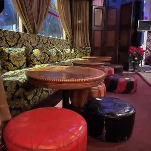 Seating near front door