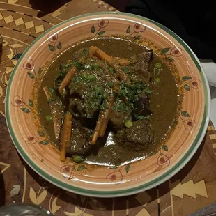 Tagine of Spicy Lamb a la Carte