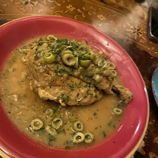 Tagine of Chicken Lemon and Olives a la Carte