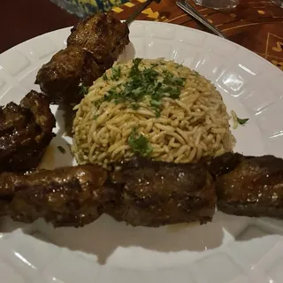 Beef Shish Kabobs of Marrakesh a la Carte