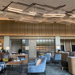 the lobby
