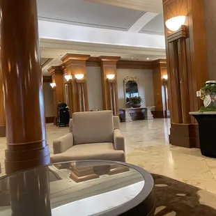 Lobby seating