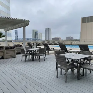 Pool deck