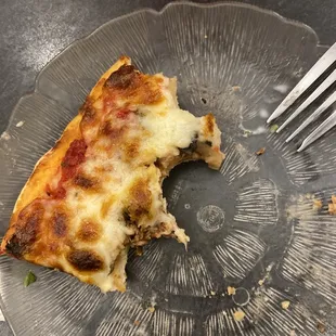 My second piece (I never eat less than 4...