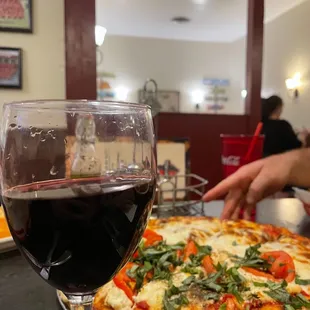 Best Margarita Pizza I&apos;ve ever had. Delicious!