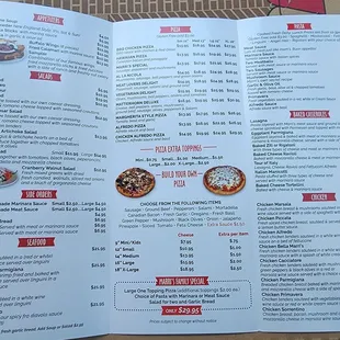 Menu as of 25NOV2023