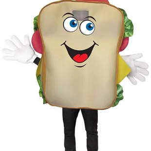 Marronie the Marrones sandwich man.