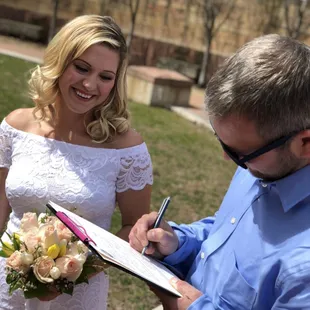 Sweet and simple! Exactly what we wanted.  Victoria made the entire process easy from start to finish.