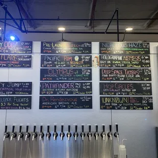 Tap list from mid May '24.