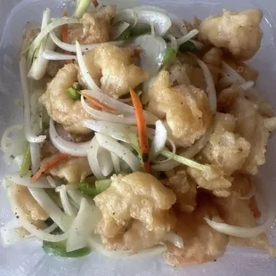 Salt and pepper shrimp