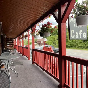 Outside Deck