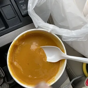 Butternut squash soup