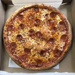 Pepperoni pizza