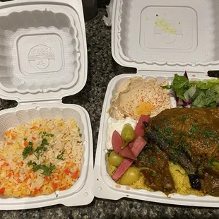 salads, food