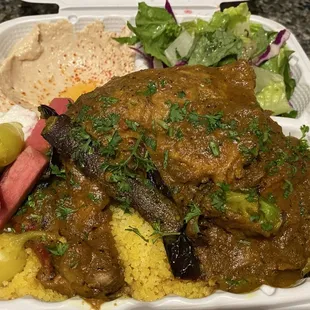 Chicken Tajine tastes supreme!
