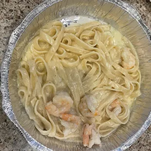 Shrimp Alfredo