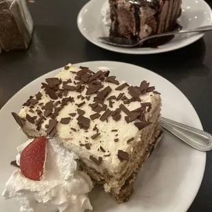 Tiramisu and Death By Chocolate