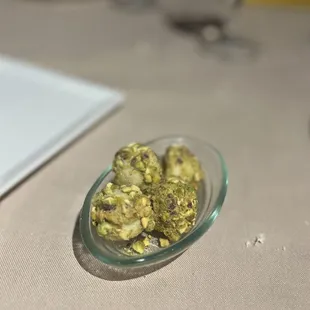 Pistachio chocolates