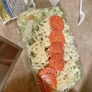 Large salad