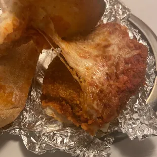 a close up of a sandwich