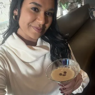 Just me and my espresso martini