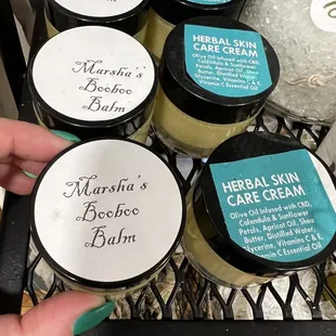 Marsha's pie boo-boo balm!