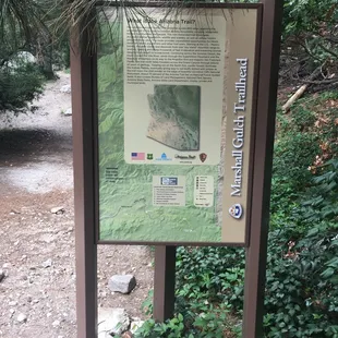 Marshall Gulch trail map and info!