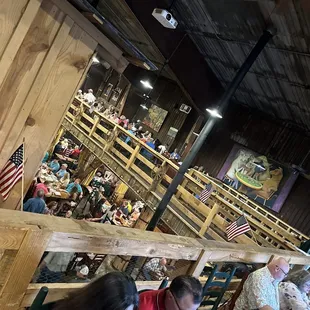 Upstairs of Marshall Steakhouse