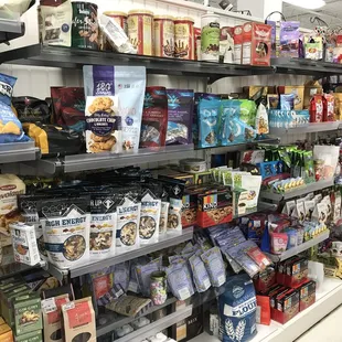 Snacks aisle