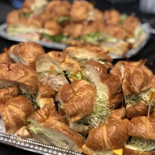 Catering - Croissant Sandwiches!