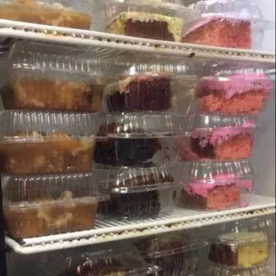 Home made deserts made from scratch 2 for $5.00 or 1 for $3.00