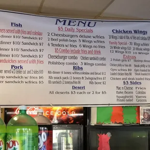 Menu.