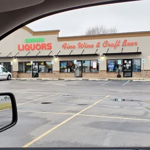 The bakery is to the right behind this business.