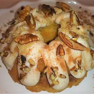 Mini sock-it-to-me pound cake