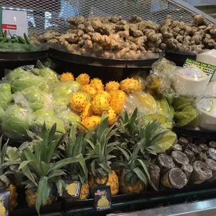 a variety of fruits and vegetables