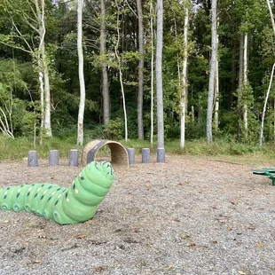 Another view of this one -- one of three new mini play areas (intended for young children) along the perimeter of the open field