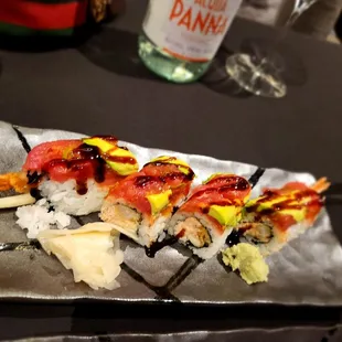 sushi and sashimi, sushi, sashimi, food