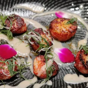 Cajun scallops