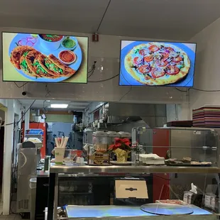 Where you order the food!