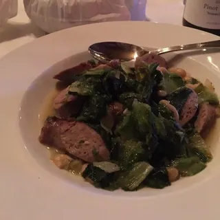 Escarole, Beans & Sausage