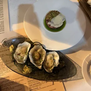 oysters and mussels, oysters, mussels, shellfish, food