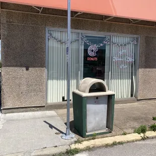 the outside of the store