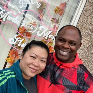 a man and a woman