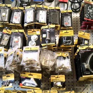 a large display of electronics